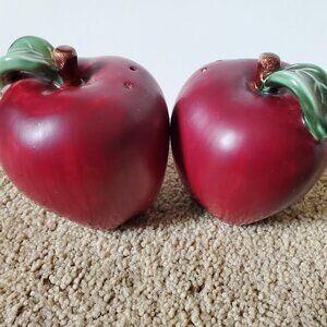 Red Apple Salt & Pepper Shakers by Harry & David